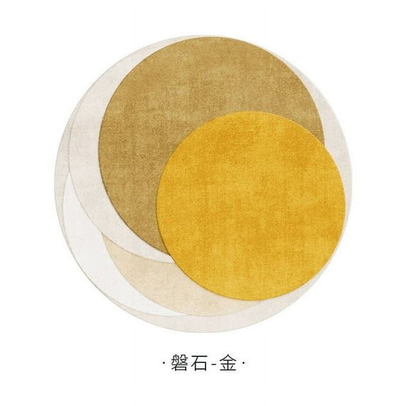 Simplicity Round Carpets Nordic Living Room Sofas Coffee Tables Rug Ins Style Bedroom Carpet Dining Table Mat Non-slip Bath Rugs