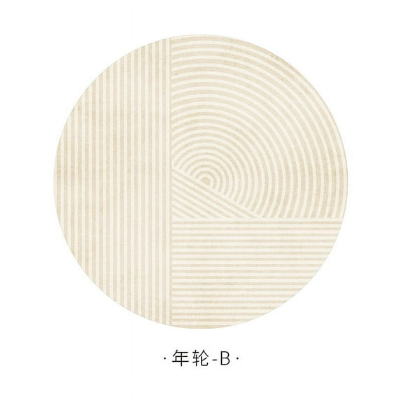 Simplicity Round Carpets Nordic Living Room Sofas Coffee Tables Rug Ins Style Bedroom Carpet Dining Table Mat Non-slip Bath Rugs