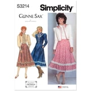 Simplicity Sewing Pattern 3214 - Tops, Skirts, Jackets and Vintage Style for Women - H5 6-8-10-12-14 - Intermediate