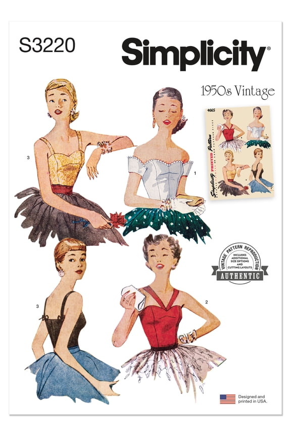 Sewing Pattern 3220 - Misses' Blouse with Detachable Cuffs, Size: N5 (10-18)