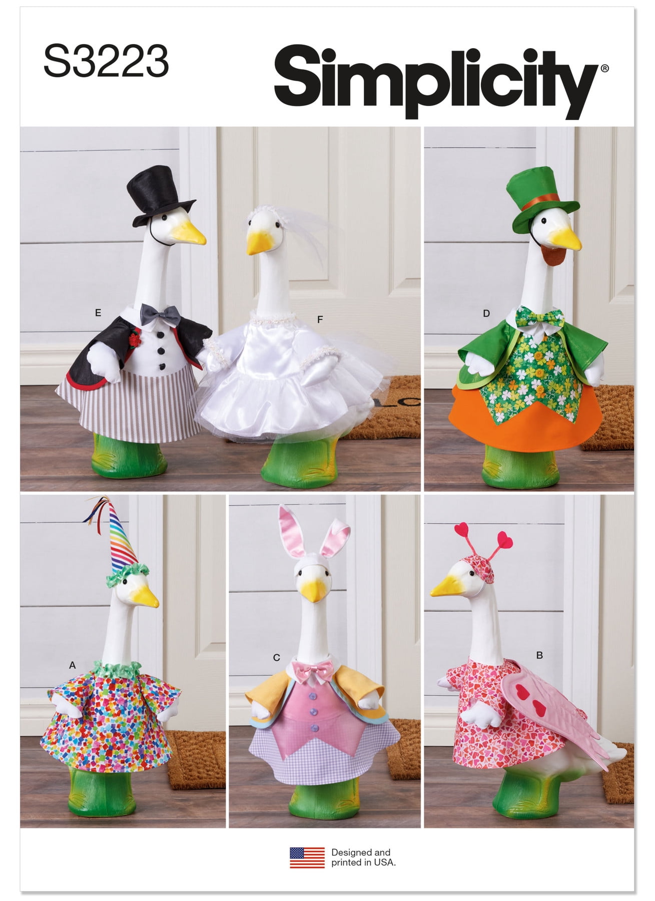 Simplicity Paper Sewing Pattern 3223 - Toys - Walmart.com