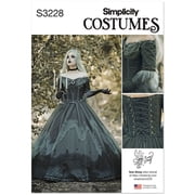 Simplicity Sewing Pattern 3228 - Misses Phantom Queen Fantasy Costume, Size Y5 18-20-22-24-26