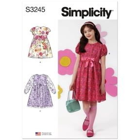 Simplicity Sewing Pattern 3245 Dresses for Kids, Teenagers - Intermediate