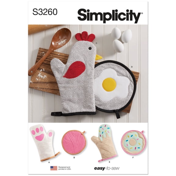 Simplicity Sewing Pattern 3260 - Accessories - Easy