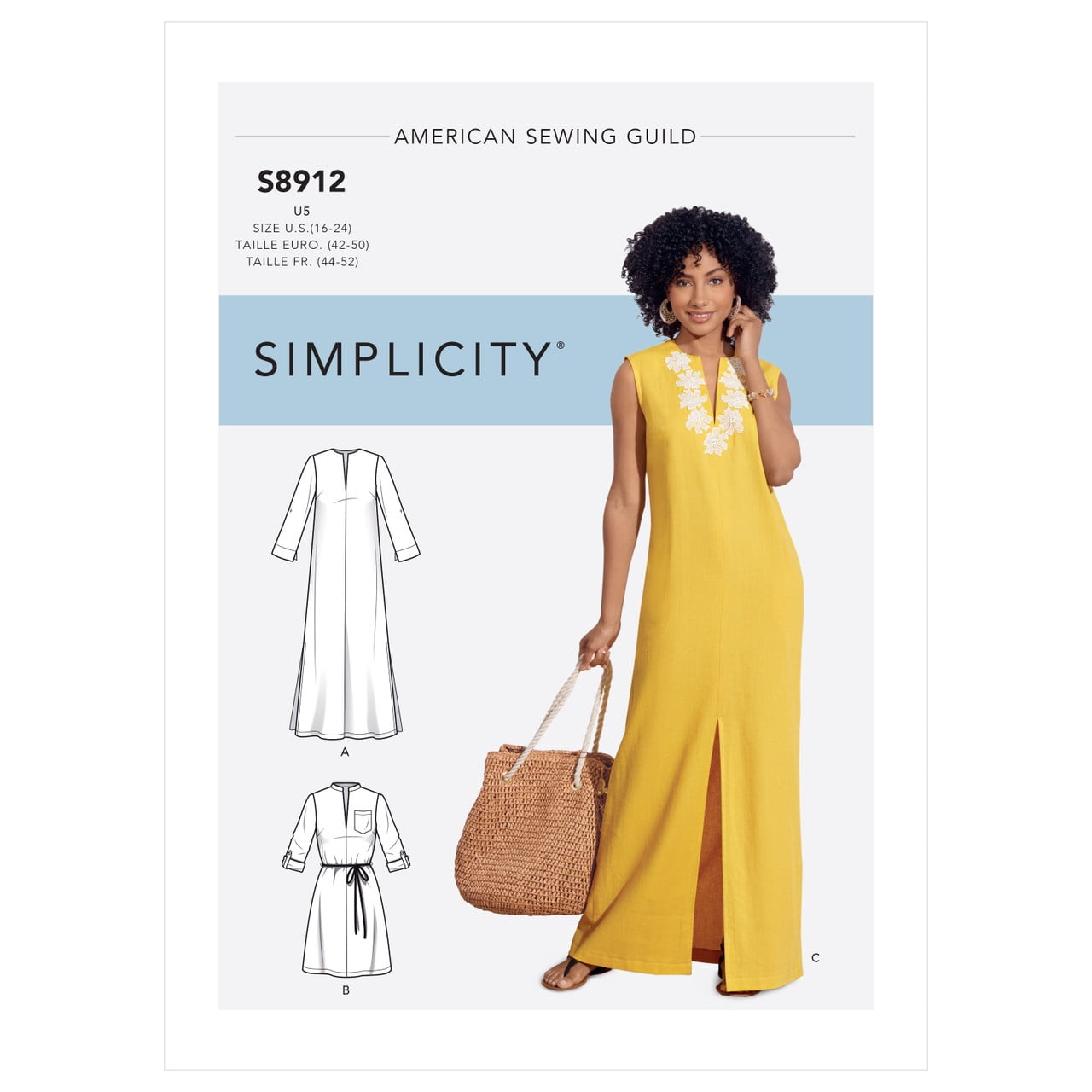 Simplicity Sewing Pattern 8912 - Misses' Dresses, Size: H5 (6-8-10-12-14)