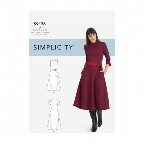 Simplicity Sewing Pattern 9176 Dress