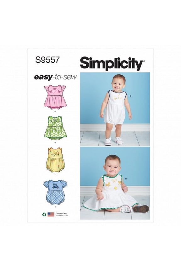 Sewing Pattern 9557 Jumpsuits A (XXS-XS-S-M-L)