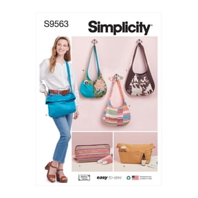 Simplicity Paper Sewing Pattern 9563 - Bags