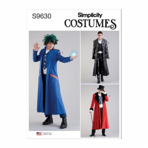 Simplicity Sewing Pattern 9630 Costumes BB (44-46-48-50-52)