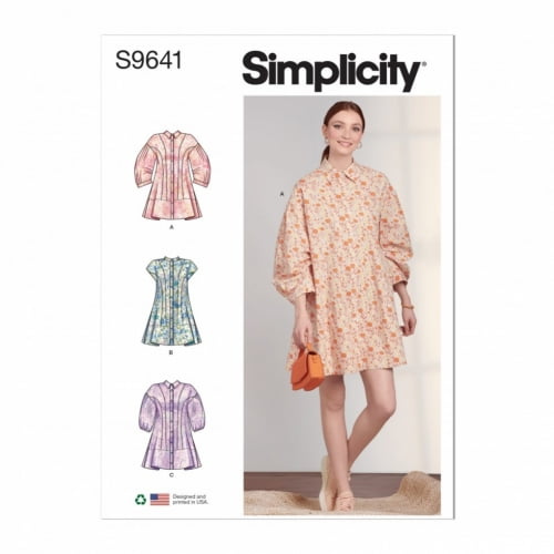 Simplicity Sewing Pattern 9641 Dresses D5 (4-6-8-10-12)