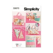 Simplicity Paper Sewing Pattern 9670 - Accessories and Bags and Aprons