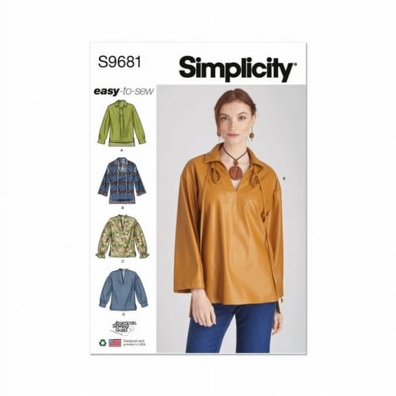 Simplicity Sewing Pattern 9681 Women AA (10-12-14-16-18)