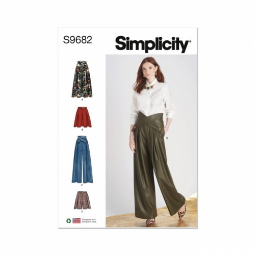Simplicity Sewing Pattern 9682 Women R5 (14-16-18-20-22)