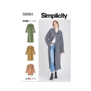 Simplicity Sewing Pattern 9684 - Coats and Jackets for Women - U5 16-18-20-22-24 - Easy