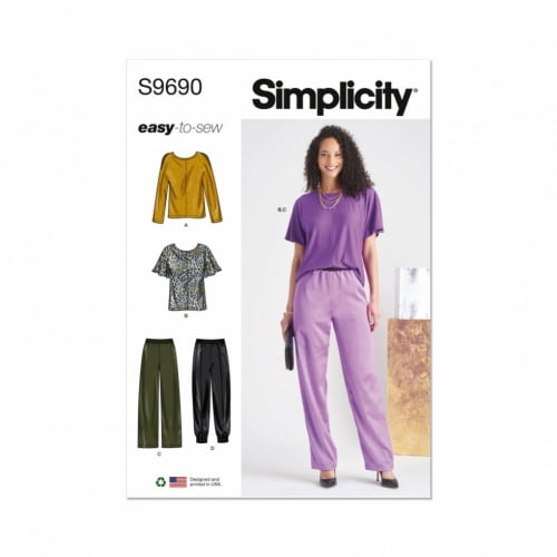 Simplicity Sewing Pattern 9690 Women K5 (8-10-12-14-16)