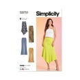 thumbnail image 1 of Simplicity Sewing Pattern 9751 Skirts, Trousers D5 (4-6-8-10-12), 1 of 8