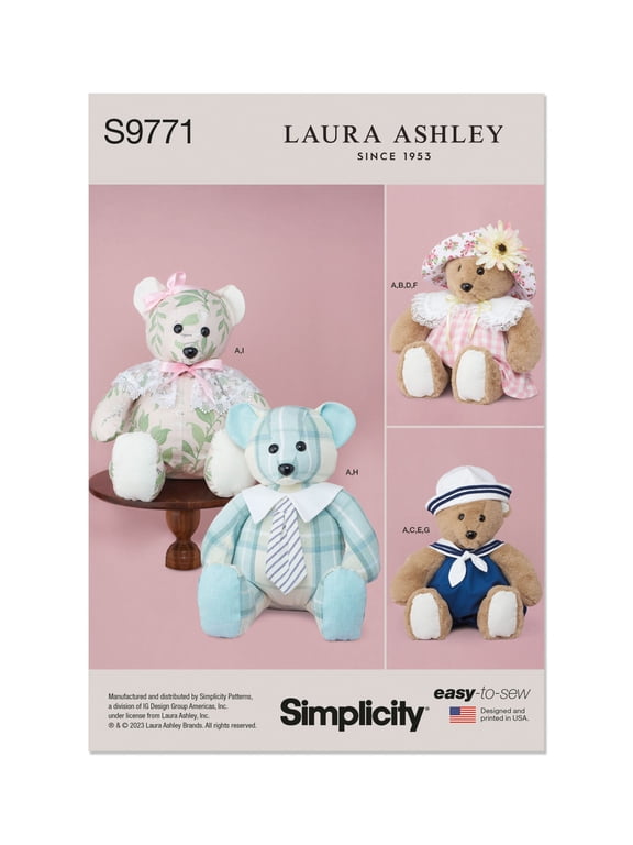 Paper Sewing Pattern 9771 - Doll Clothes and Toys