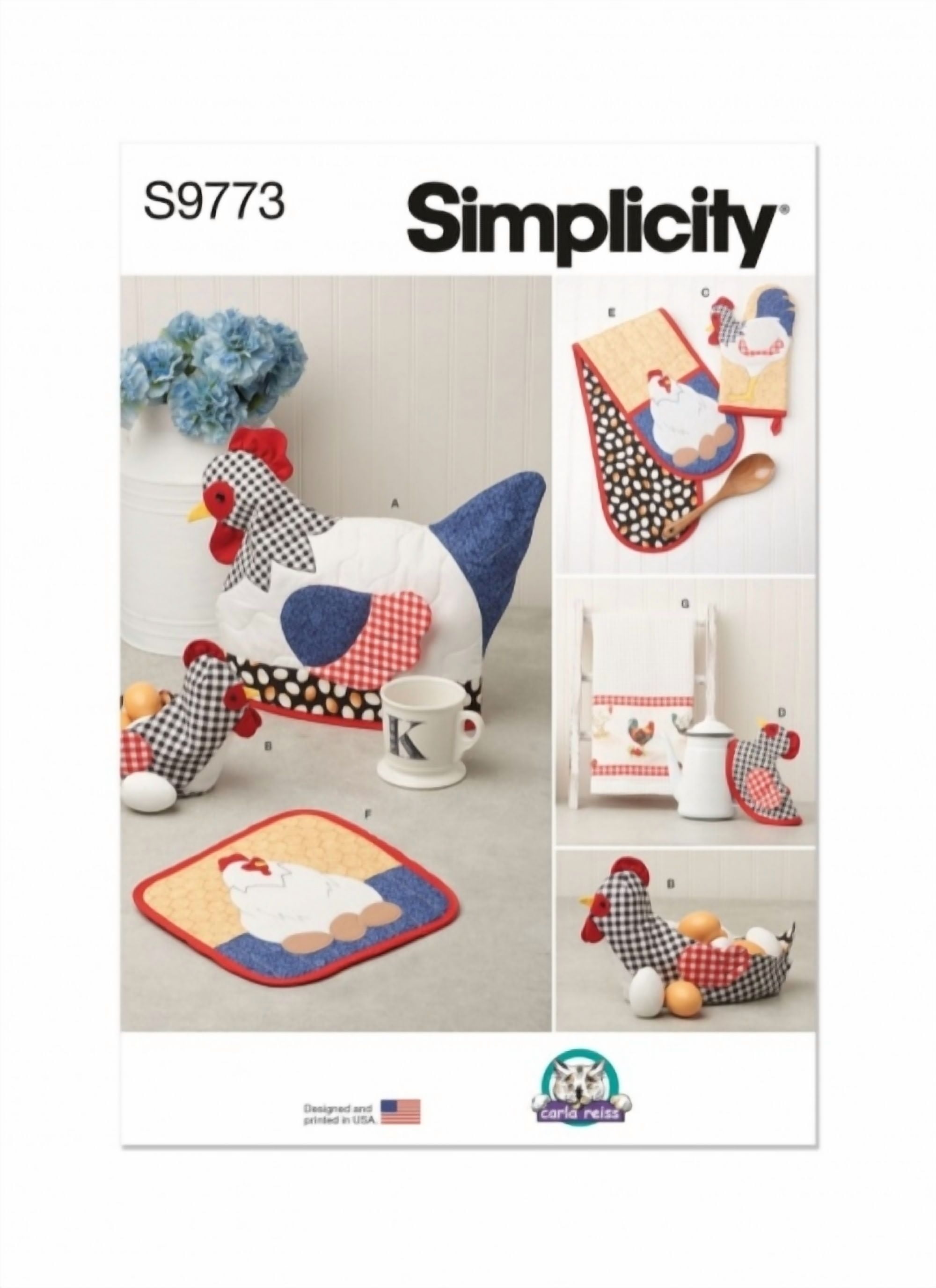 Simplicity Sewing Pattern 9773 Accessories One Size - Walmart.com