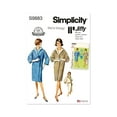 thumbnail image 1 of Simplicity Sewing Pattern 9883 - Misses' Reversible Coat, Size: Y5 (18-20-22-24-26), 1 of 6