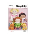 thumbnail image 1 of Simplicity Paper Sewing Pattern 9910 - Toys, 1 of 10