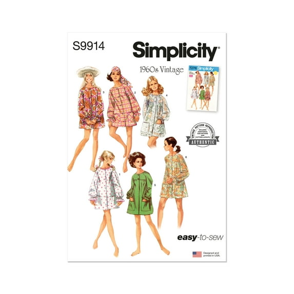 Simplicity Paper Sewing Pattern 9914 - Jackets and Vintage Style for Women