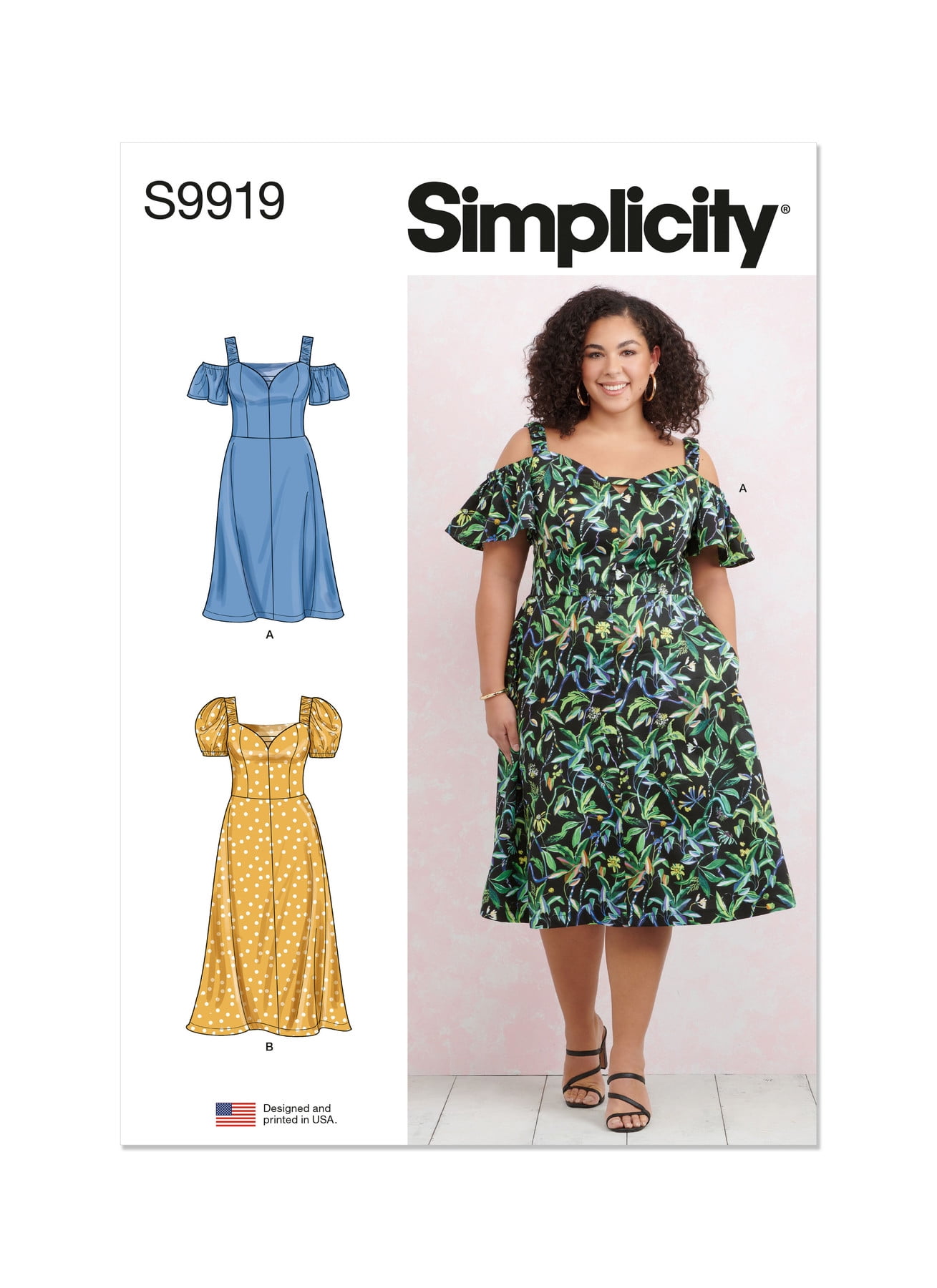 Dress Patterns For Sewing Women Simplicity Misses' V-Neck Dress Sewing Pattern - Sizes 30W-38W, S9704 Sewing Patterns & Templates Dress Patterns For Sewing Women Simplicity Misses' V-Neck Dress Sewing Pattern - Sizes 30W-38W, S9704 Sewing Patterns & Templates