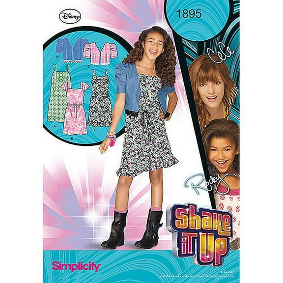 Simplicity Shake It Up Child's Dress Pattern, 1 Each