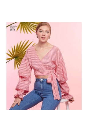 Simplicity Size 16-24 Tops, Vests, Jackets & Coats Pattern, 1 Each