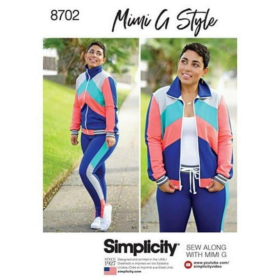 Simplicity Size 6-14 Sportswear Pattern, 1 Each