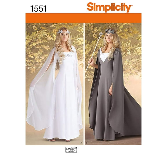Simplicity Size 8-14 Costumes Pattern, 1 Each