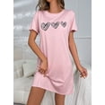 thumbnail image 1 of Simplicity Sketch Heart Print Night Dress, 1 of 4