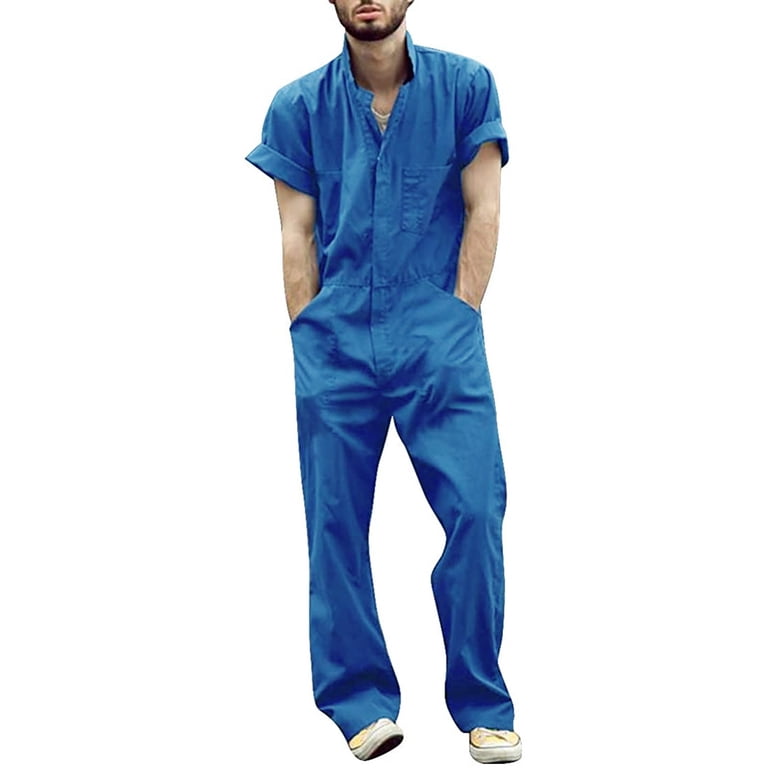 Simplicity Street Mens Clothing Set Mens Solid Colour Short Sleeve
