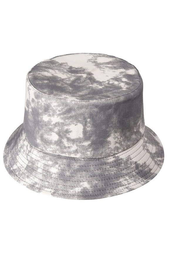 Tie Dye Bucket Hat for Women Reversible Outdoor Beach Sun Hat