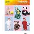 thumbnail image 1 of Simplicity Toddler's Size 1/2-4 Costumes Pattern, 1 Each, 1 of 2