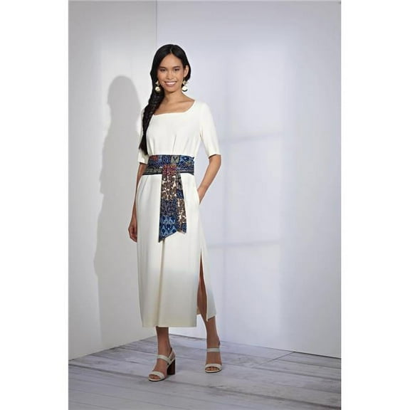 Simplicity US8871D5 Womens Sewing Pattern Petite Wrap Tie Dress, Size D5