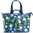 thumbnail image 1 of Fit + Fresh All The Things XL Tote Bag, Travel & Overnight Bag, Blue Floral, 1 of 11