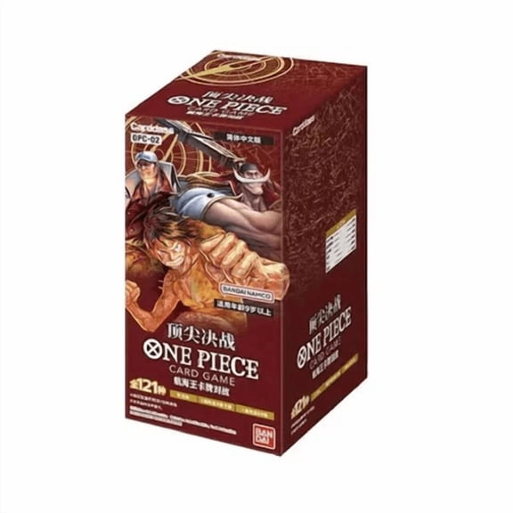 Simplified Chinese Language OP-02 One Piece TCG Paramount War Booster Box (OPC-02) - 24 Packs