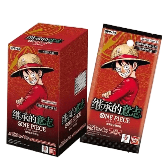 Simplified Chinese OP-13 Booster Box One Piece TCG Carrying On His Will (OPC-13)