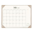 Simplified Desk Calendar 20242025 with Desktop Mat, 21 x 16.5 Inch