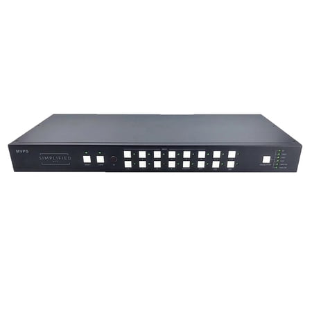 Simplified MFG MVPS 9 Input Presentation Switch with Multiview
