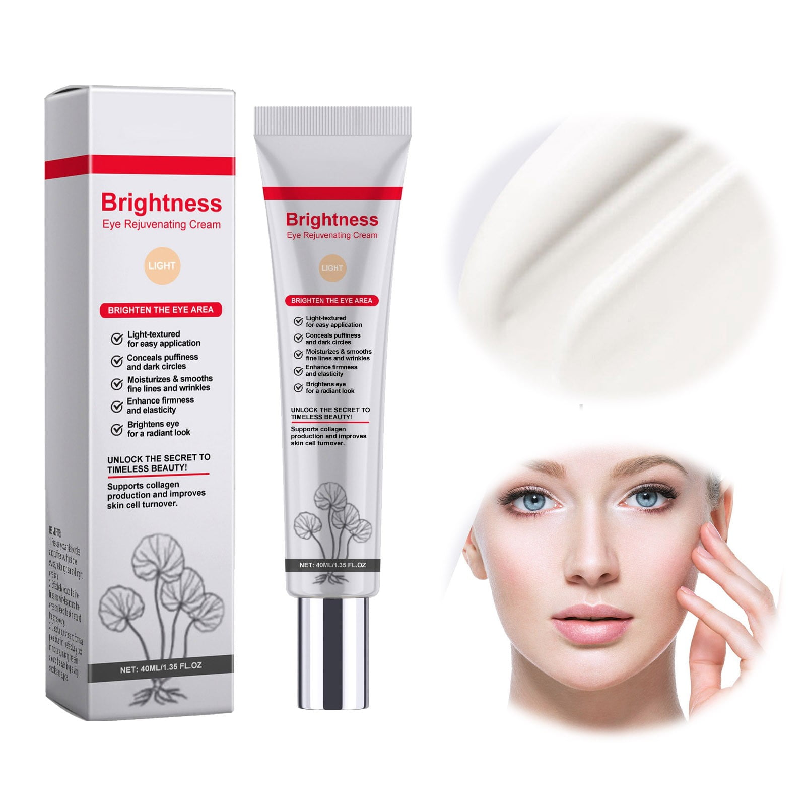 Simplified Skin Products Centella Eye Concealer Moisturizes And