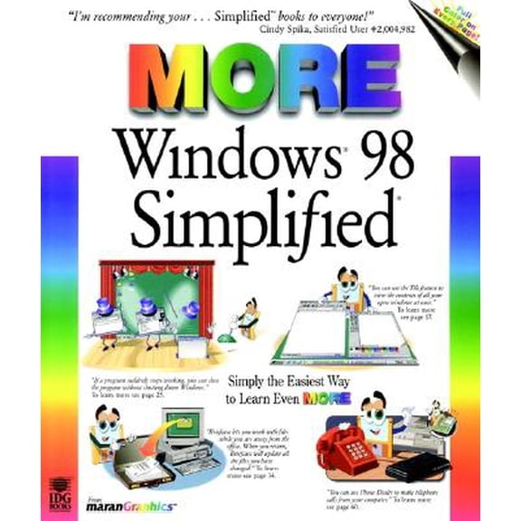 Pre-Owned Simplified (Wiley): More Windows 98 Simplified (Paperback)