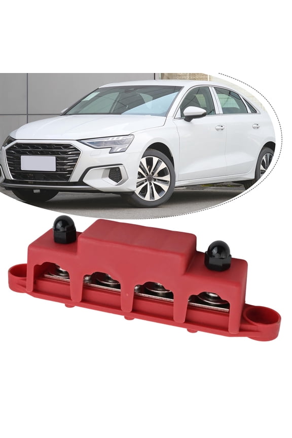 Simplified Wiring Solutions Compact Power Distribution Block for RVs and Cars