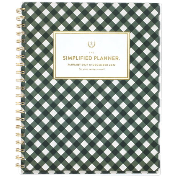 Simplified by Emily Ley for AT-A-GLANCE 2027 Customizable Weekly Monthly Planner