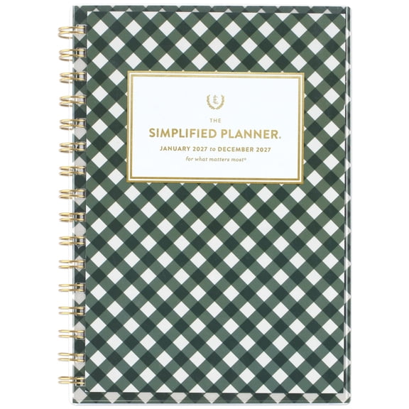 Simplified by Emily Ley for AT-A-GLANCE 2027 Customizable Weekly Monthly Planner
