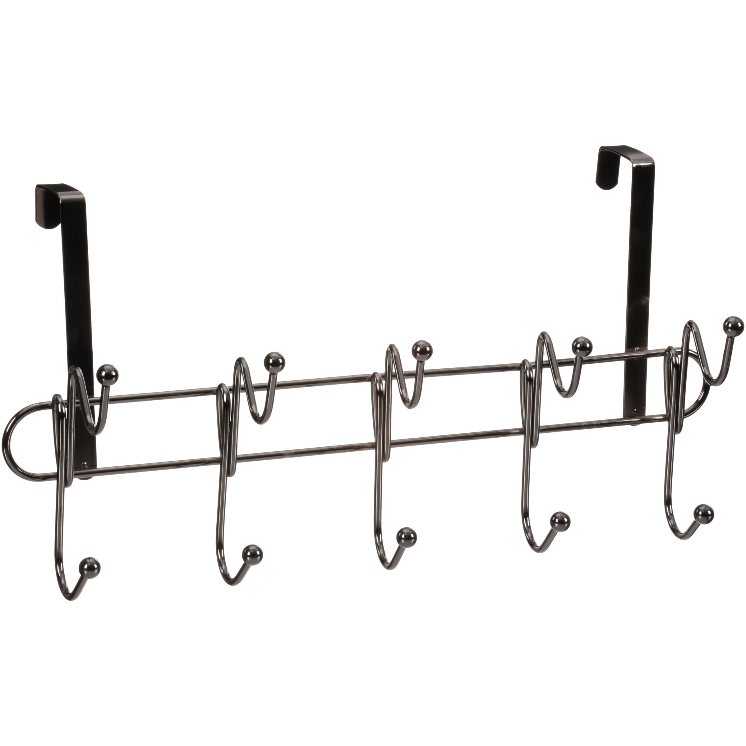 Simplify 10 Hook Over-the-Door Organizers in Black