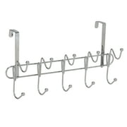 Simplify 10 Hook over-the-door Closet Organizer, Chrome