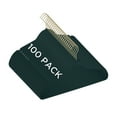 thumbnail image 1 of Simplify 100 Pack Slim Velvet Hangers in Emerald, 1 of 4