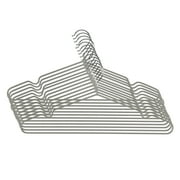 Simplify 12 Pack Metal Hangers in Grey