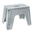 thumbnail image 1 of Simplify 12" Plastic Folding 1 Step Stool in Gray, 1 of 8